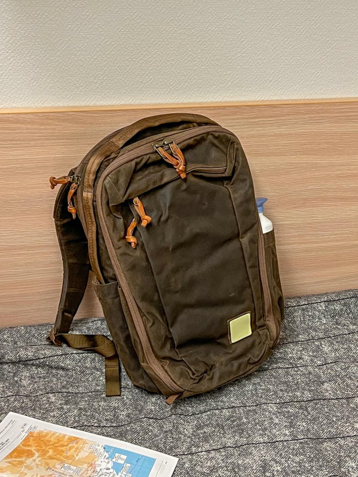 Civic Travel Bag 20 L Waxed Canvas