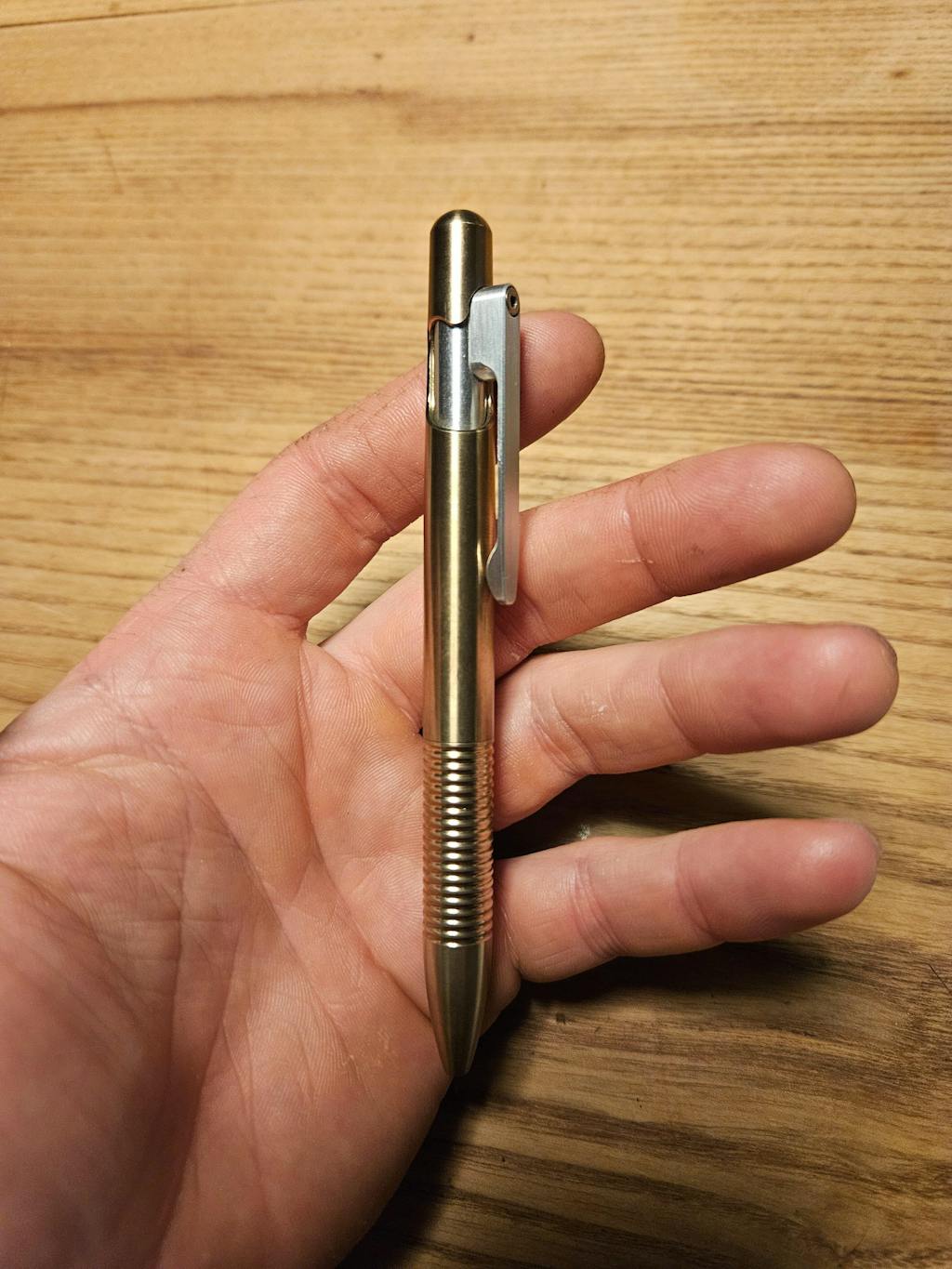 Field Pen Bolt Brass