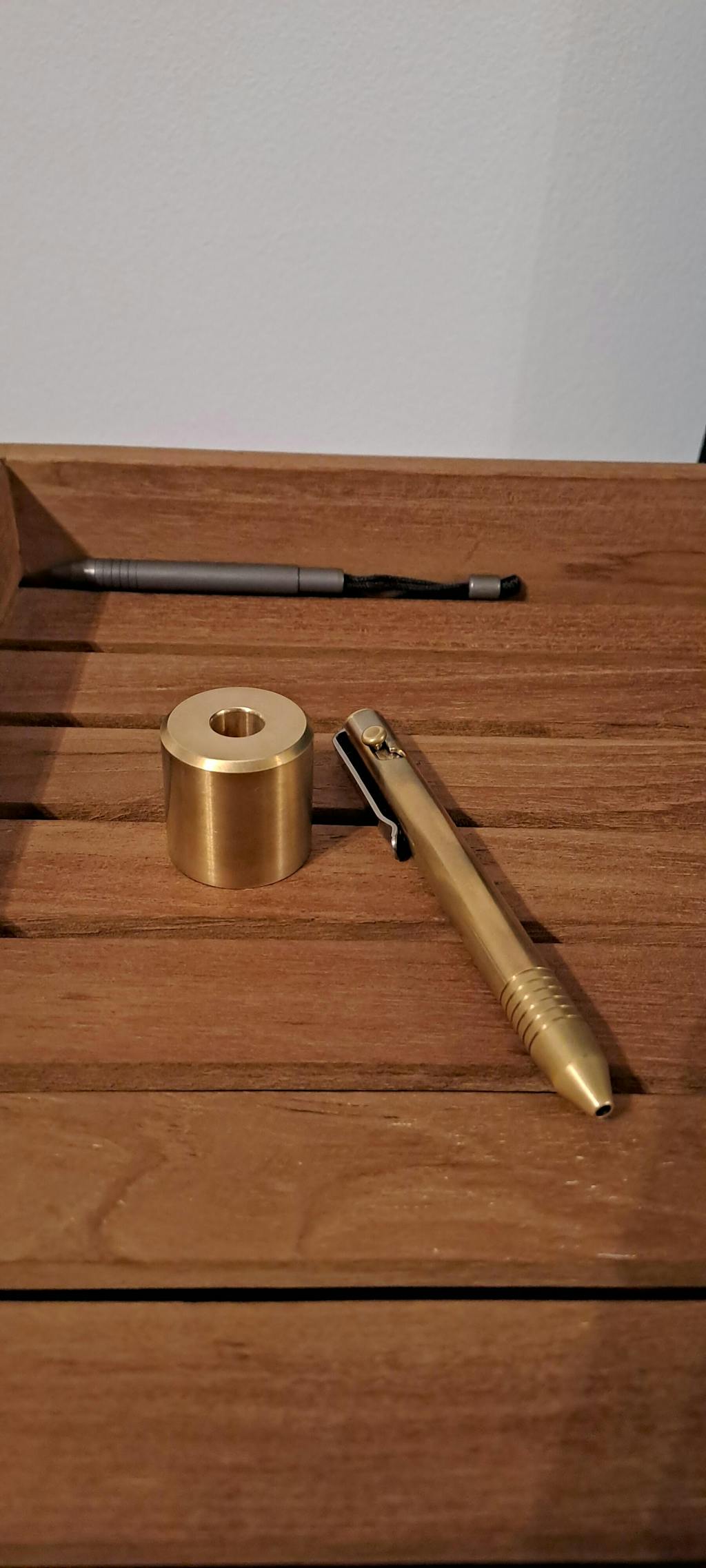 Pen Holder Brass