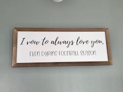 Custom Wood Framed Signs | Personalized Wall Art Designed by YOU