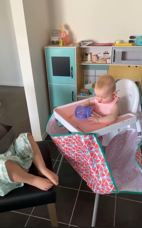 High Chair Food Catcher - Watermelon