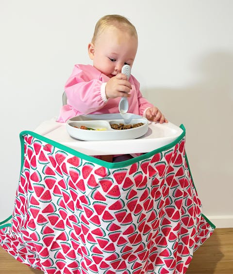 High Chair Food Catcher - Watermelon