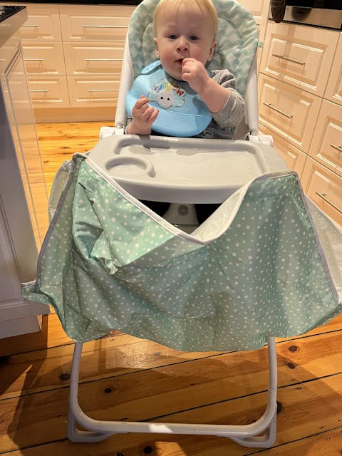 High Chair Food Catcher - Pistachio Green