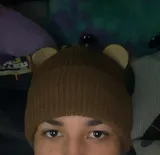 Bear Beanie Satin Lined