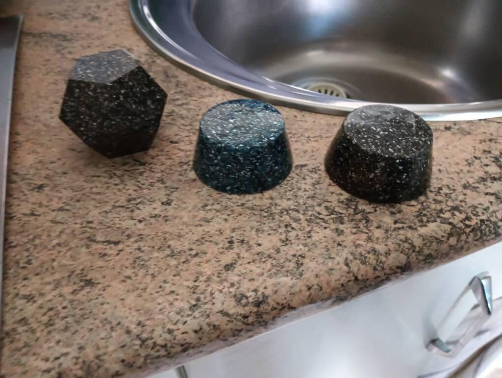 Orgonita Tumbatorres Clásicas con Shunguita