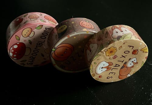 Autumn Cuties Washi Tape SET - by CuteButWeird