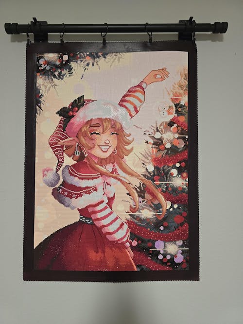 'Christmas Joy' by Femke Deborah, Diamond Painting Canvas Kit (067)