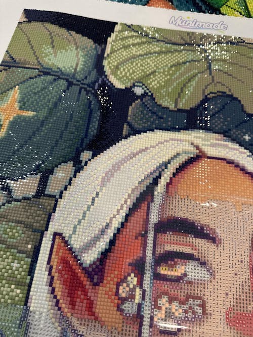 'The Elf and the White Snake' by TalySketch, Diamond Painting Canvas Kit (053)