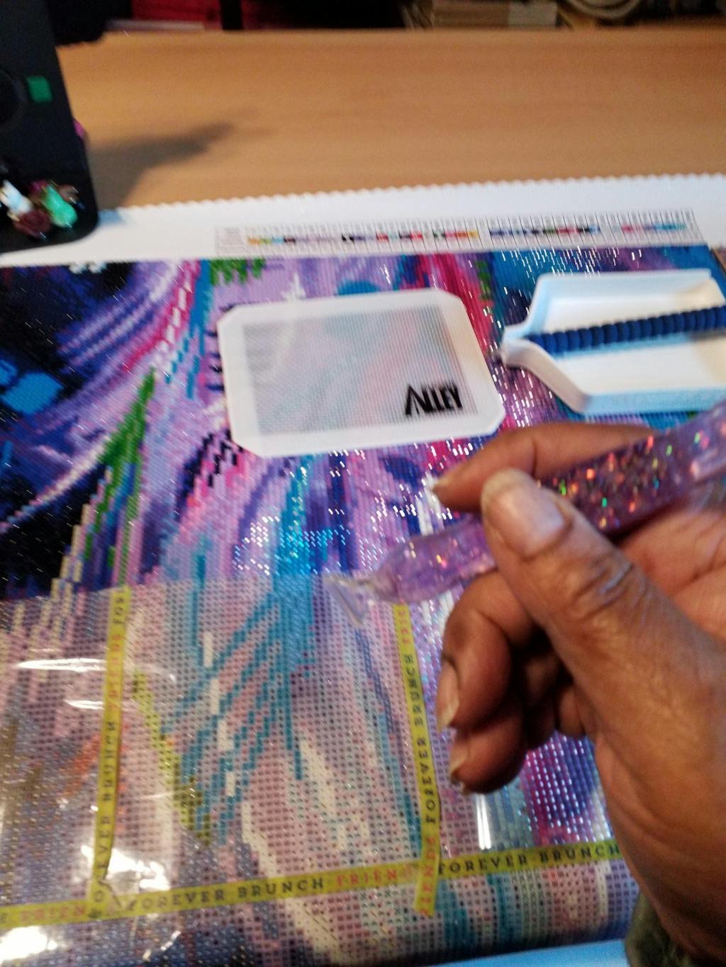 Chunky Glitter Push In Tip Diamond Painting Pens