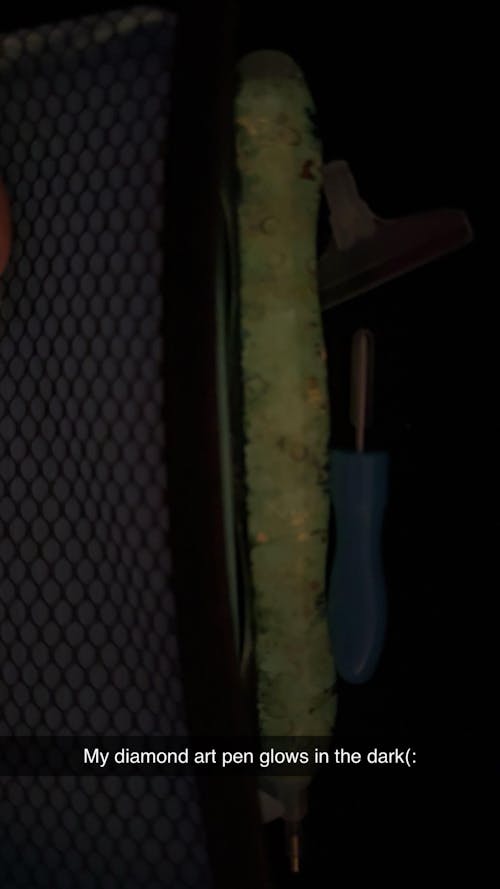 Glow in the Dark Push In Tip Diamond Painting Pens