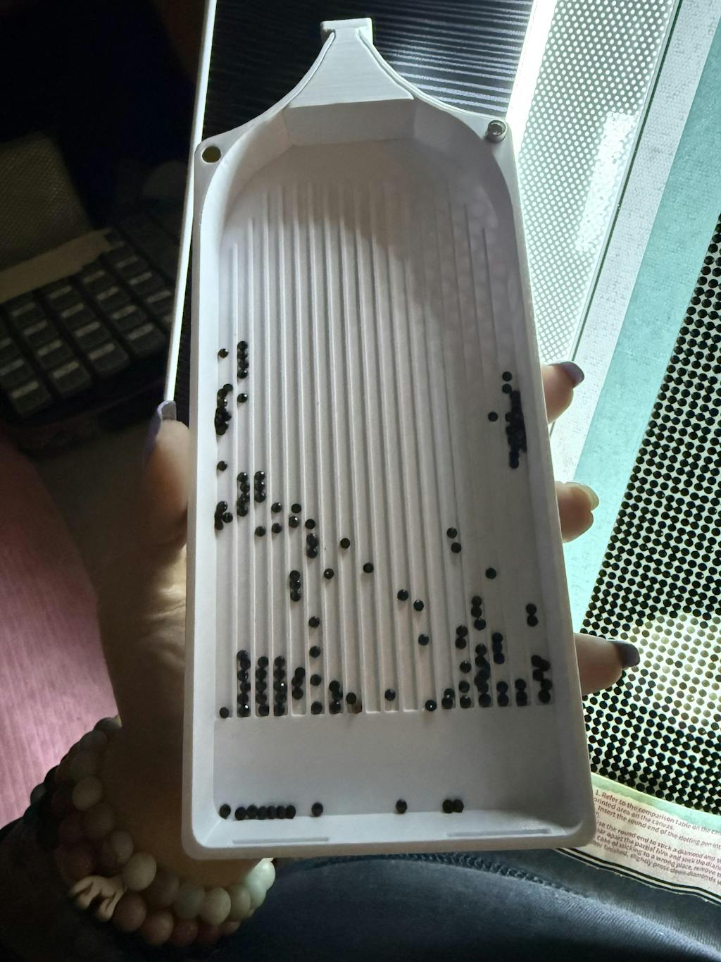 SOLID COLOR - Diamond Painting Trays w/ Magnet Lids