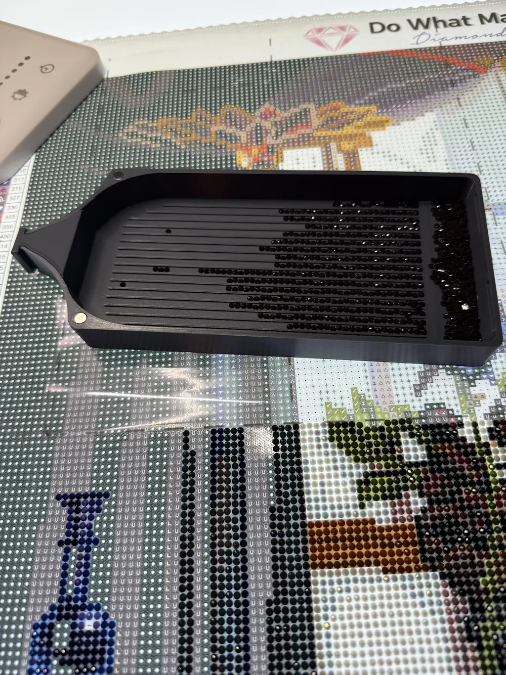 SOLID COLOR - Diamond Painting Trays w/ Magnet Lids