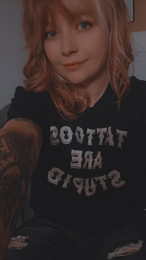 Tattoos Are Stupid Crop Top