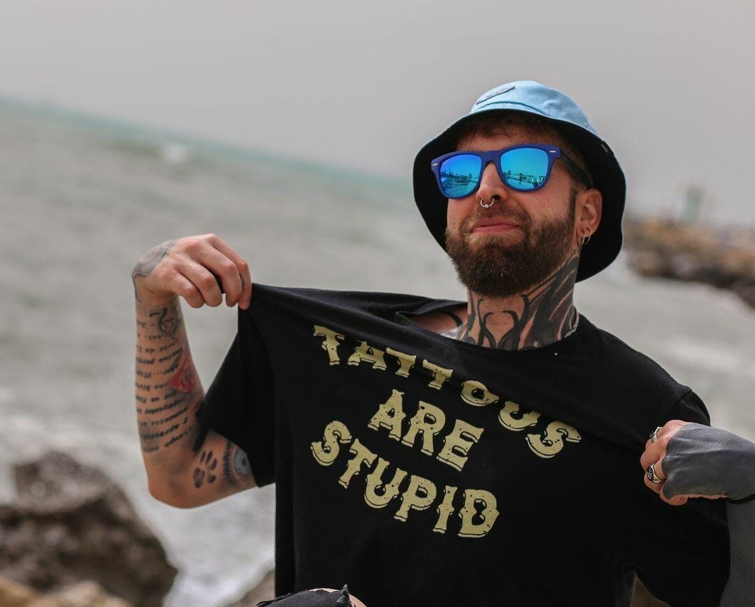 Yamaha R STUPID FAST Zwart Tshirt | RIDE CODE Apparel