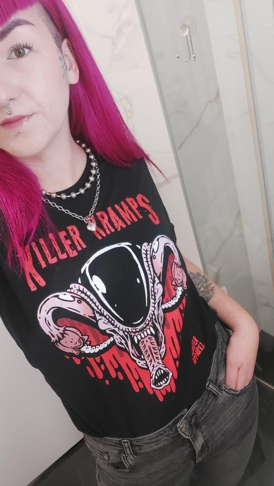 Friendly Ghost Embroidery T-Shirt – Murder Apparel