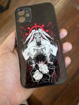 Carcasa Megumi Fushiguro y Mahoraga "El Tesoro Divino" Jujutsu Kaisen – Funda Antigolpes