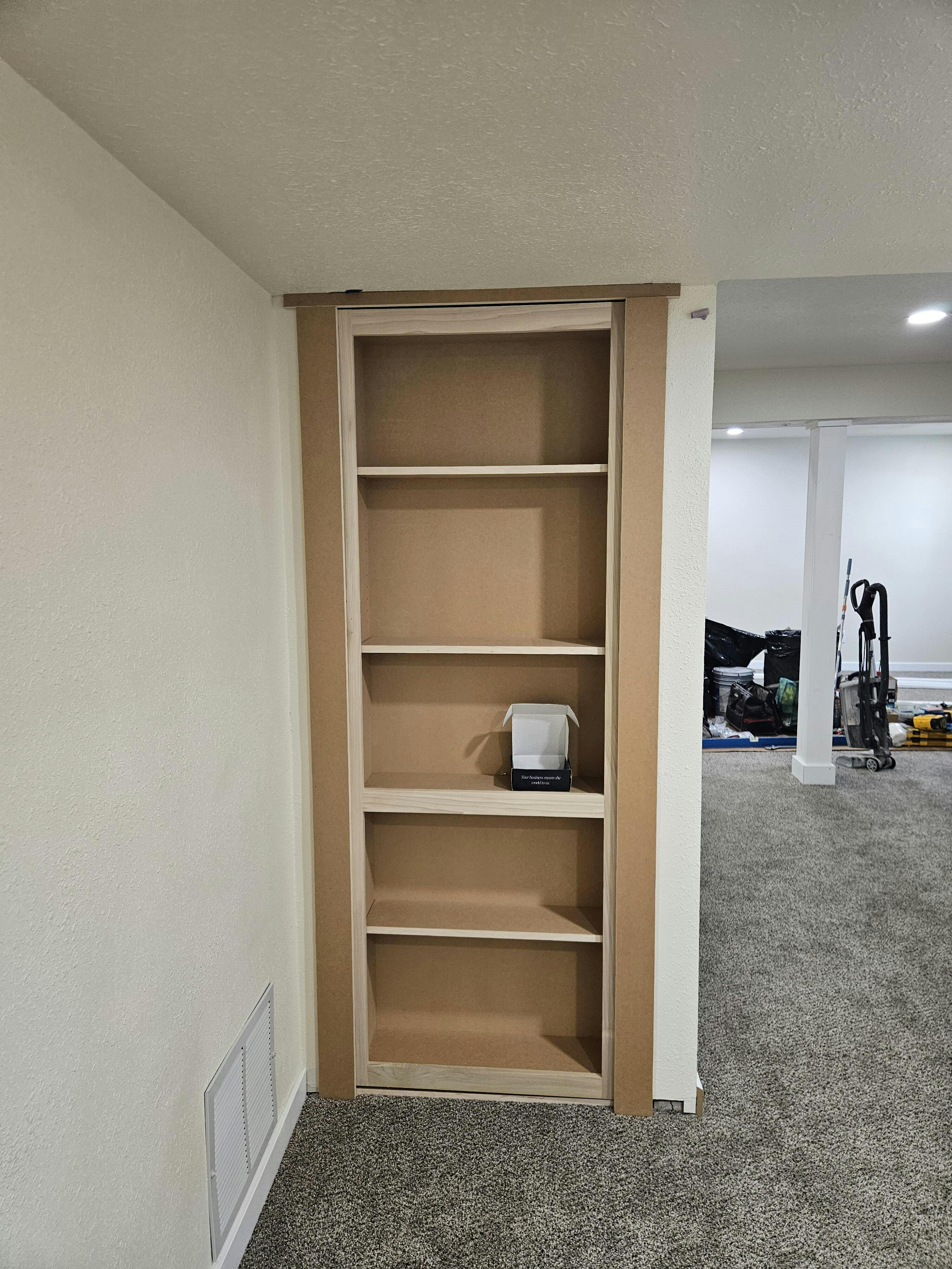 Murphy Door Bookcase(Unassembled Flush Mount) – Murphy Door®