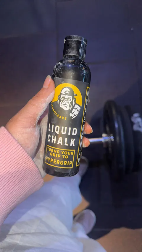 Muscleape Liquid Chalk 200ml | Titanium-Strong Dry Grip (150+ Lifts) for Weightlifting, Powerlifting, CrossFit, Gymnastics & Calisthenics