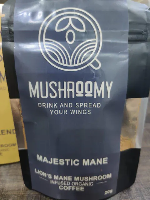 MAJESTIC MANE - Lion's Mane Mushroom Coffee