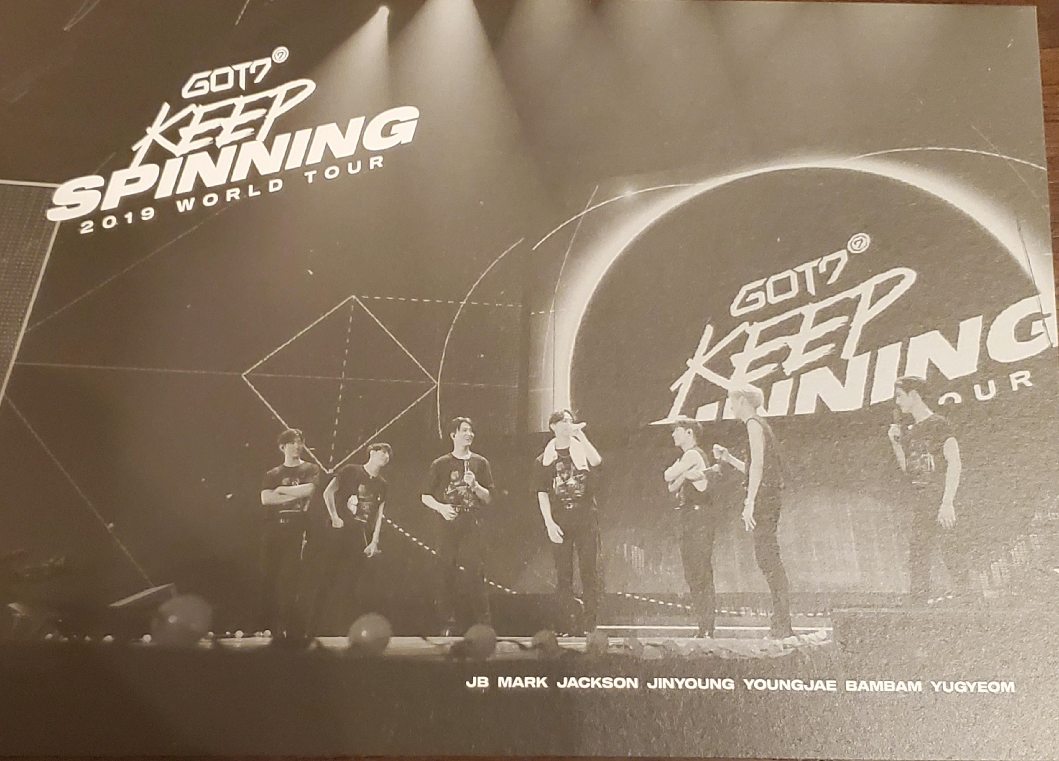 갓세븐 | got7 2019 world tour [ keep spinning in seoul ] dvd