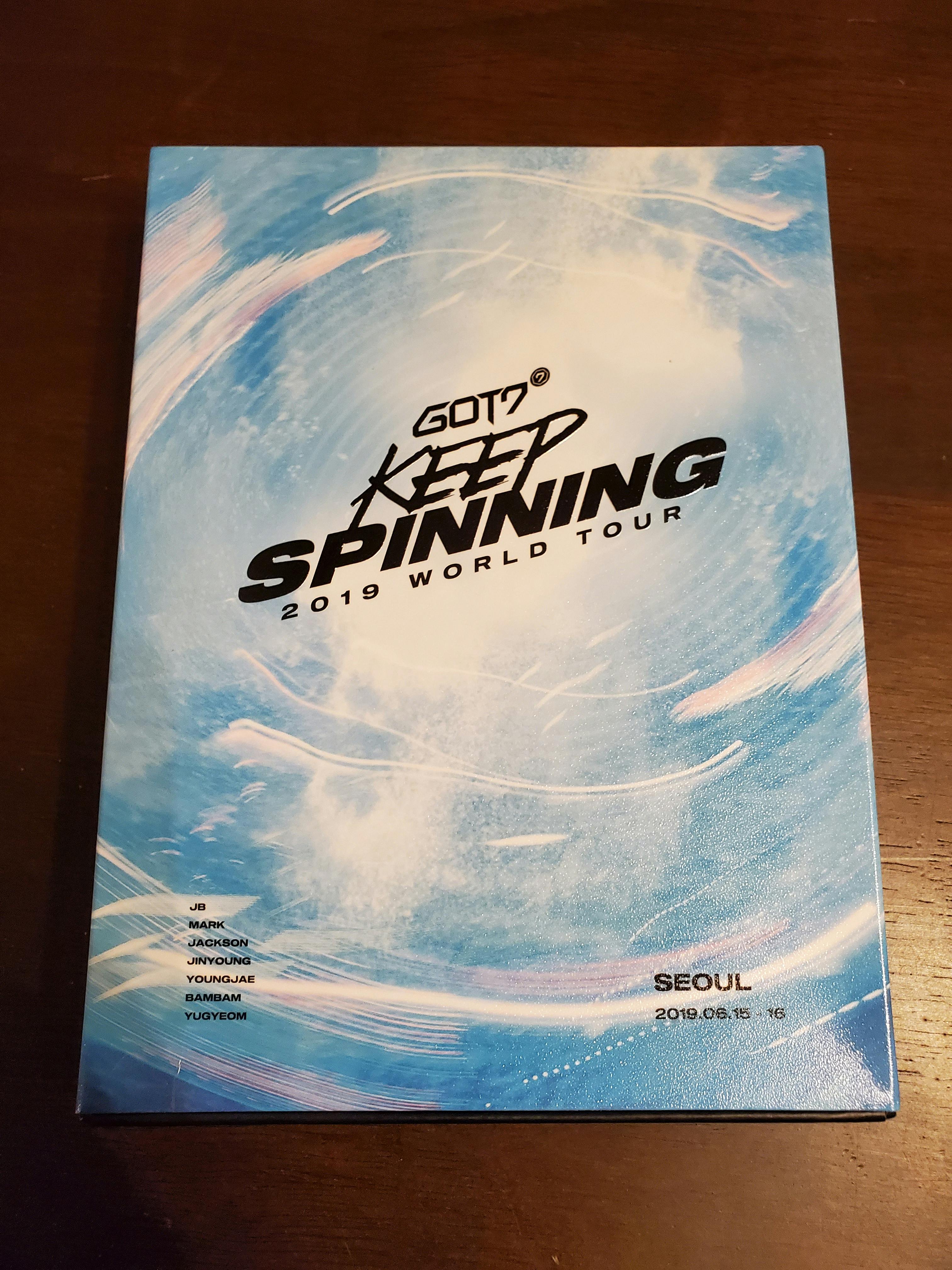 갓세븐 | got7 2019 world tour [ keep spinning in seoul ] dvd