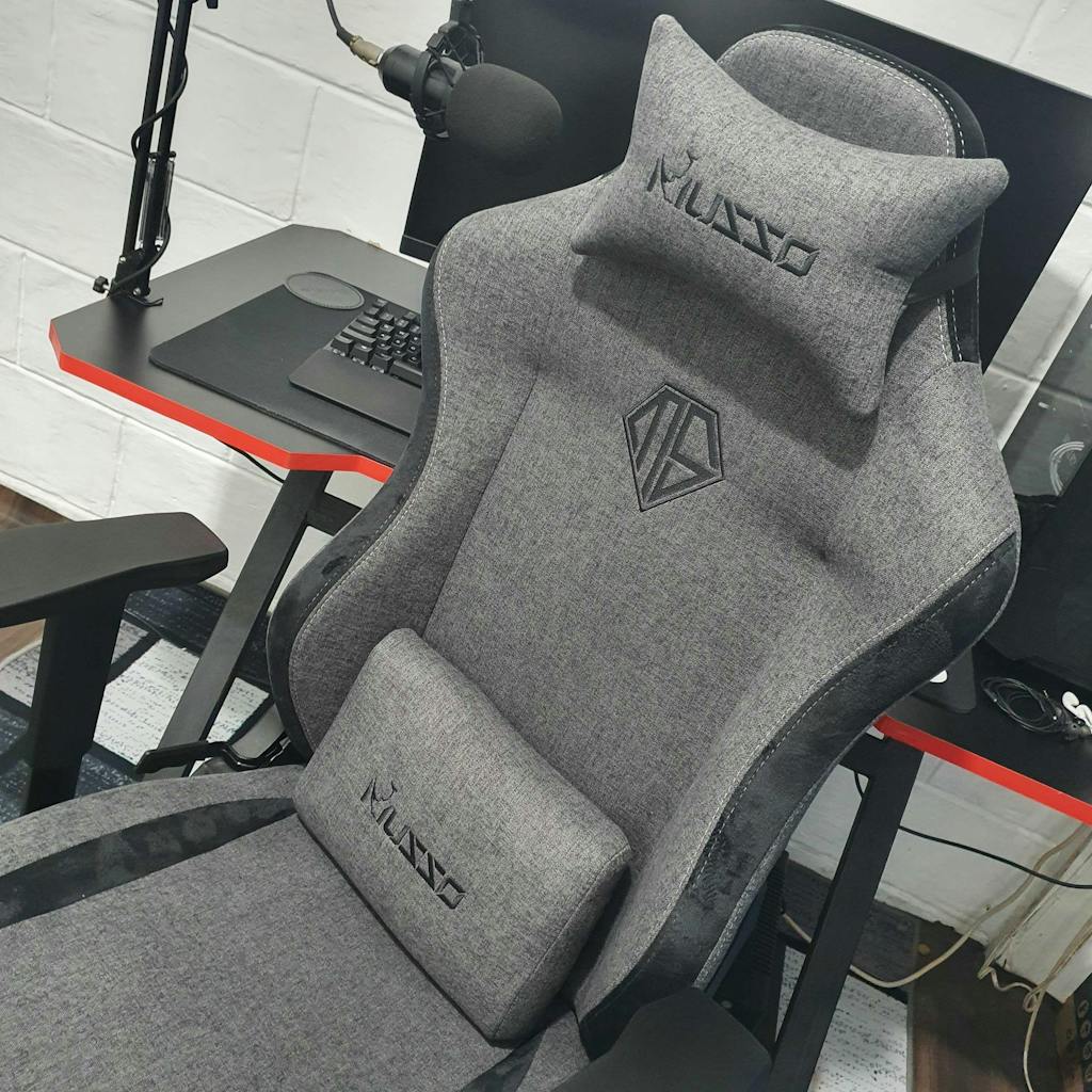 MUSSO Aeolus Series Fabric Computer Gaming Chair 199A XL SIZE