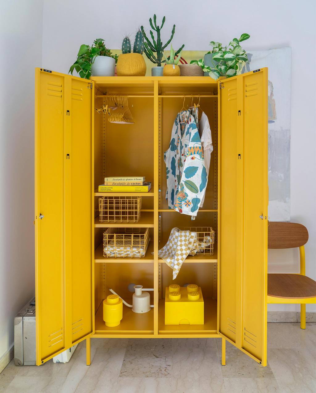 The Twinny in Mustard • Locker Wardrobe & Locker Style Wardrobe