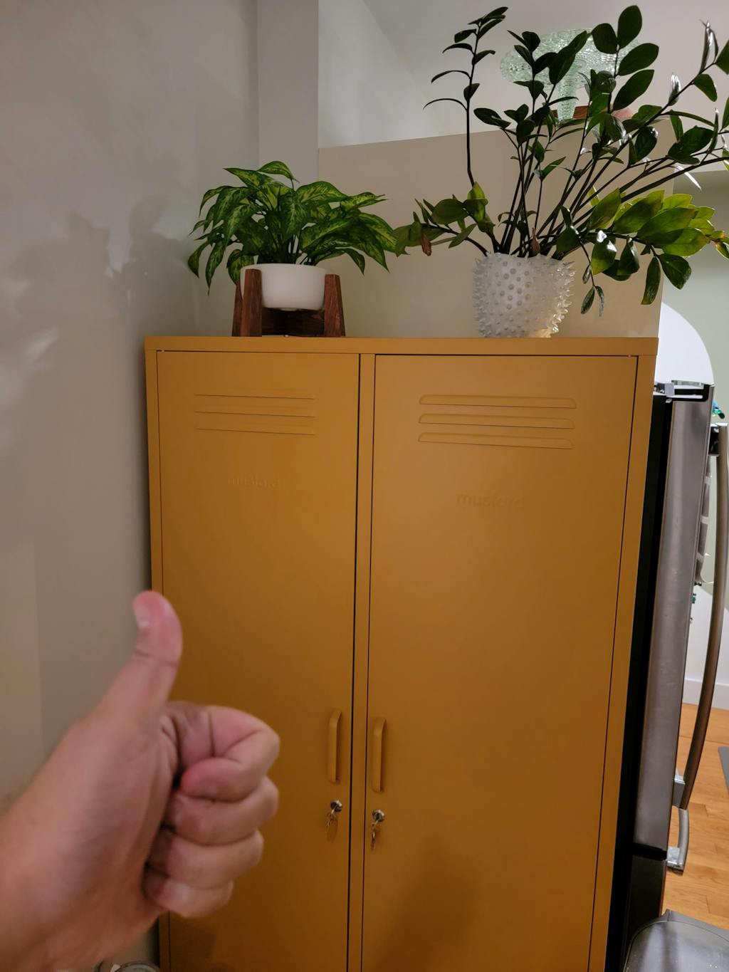 The Twinny in Mustard • Locker Wardrobe & Locker Style Wardrobe