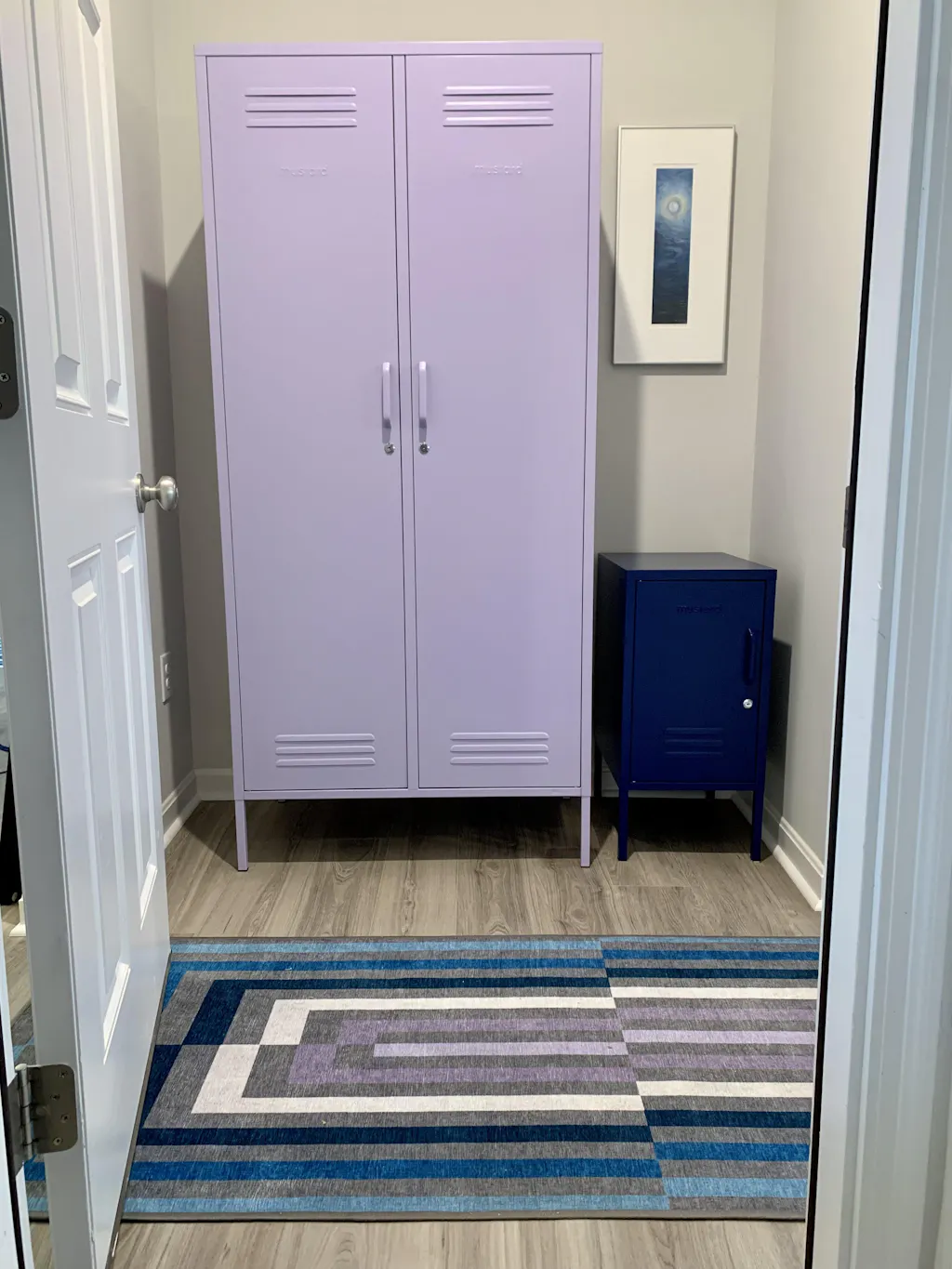 The Twinny in Lilac • Locker Wardrobe & Locker Style Wardrobe • Purple ...