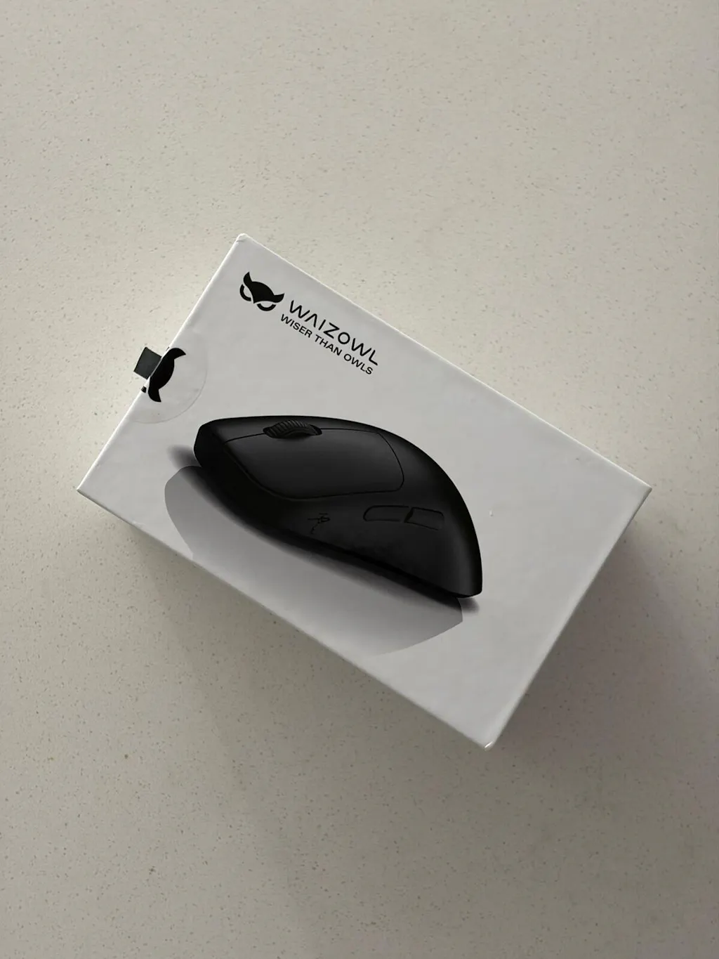 Mouse Gamer Waizowl OGM Cloud Black 8K