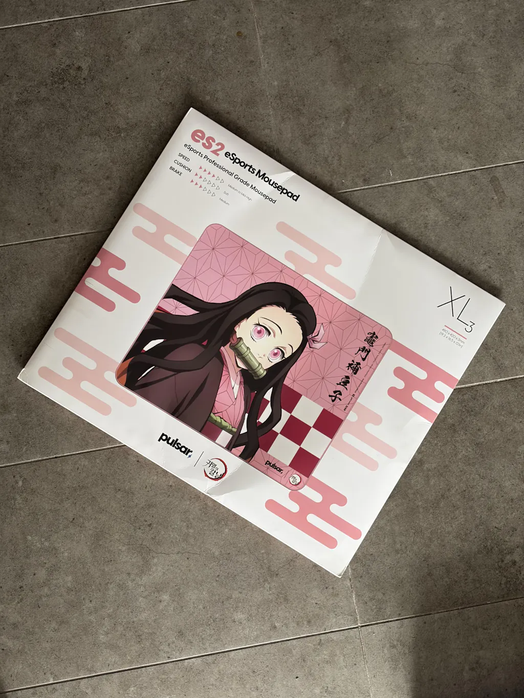 Mousepad Gamer Pulsar ES2 NEZUKO -KR DEMON SLAYER