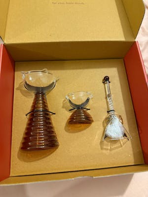 Festive Gift Box - Tall Diya + Short Diya + Ringing Bell