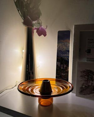Muun Incense Holder - Amber