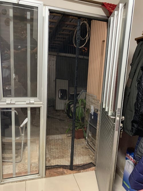 Cortina Mosquitero Magnético Puerta 210x80cm Sin Perforación