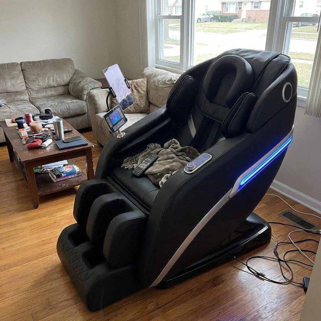 Sillón Masajeador de Lujo Ecoinnova - Masaje de Cuerpo Completo