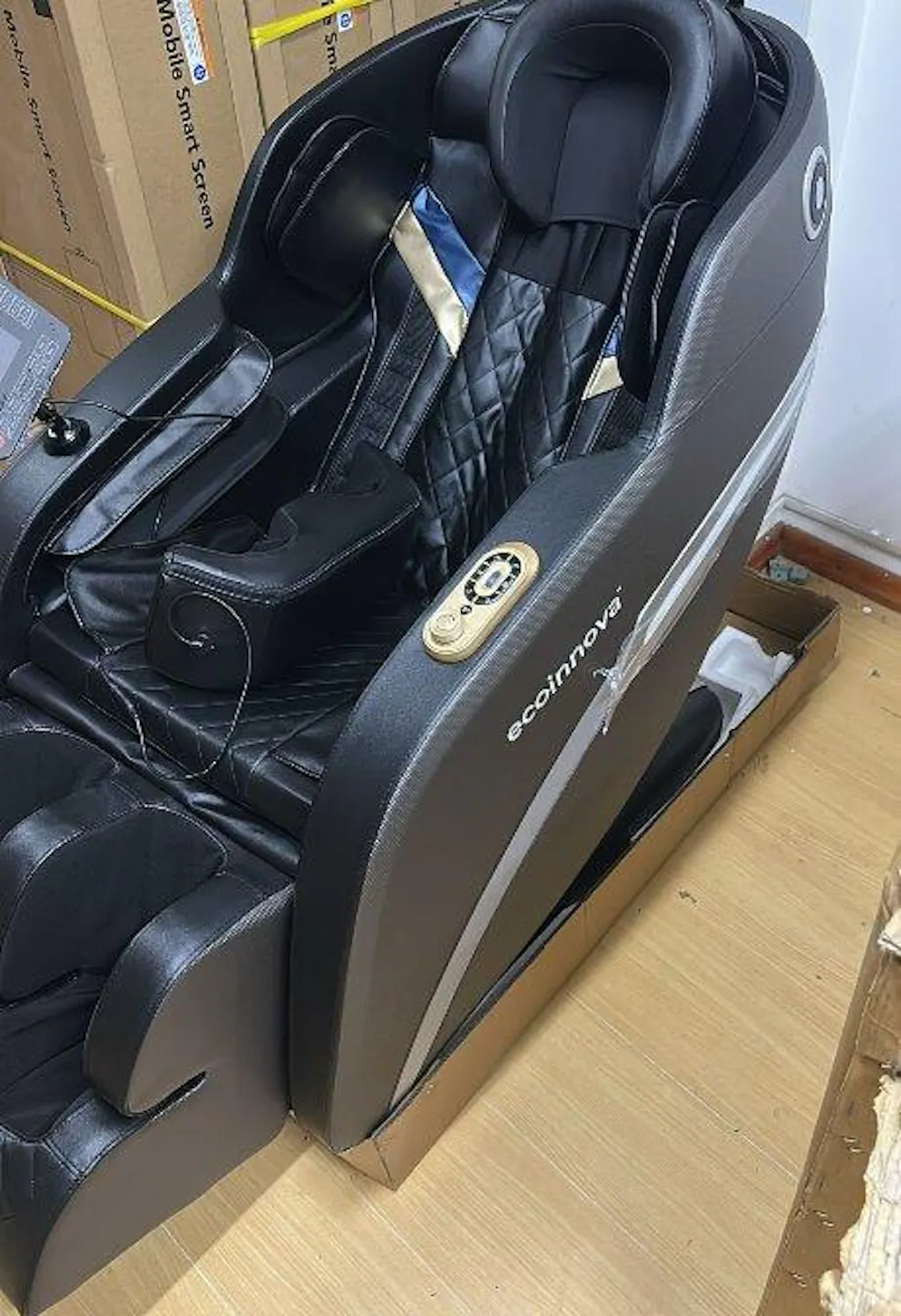 Sillón Masajeador de Lujo Ecoinnova - Masaje de Cuerpo Completo