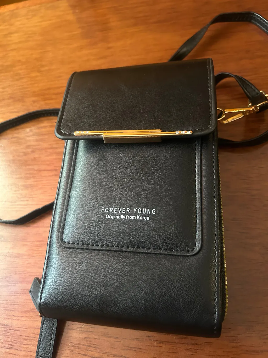 Bandolera Portacelular de Cuero Vegano