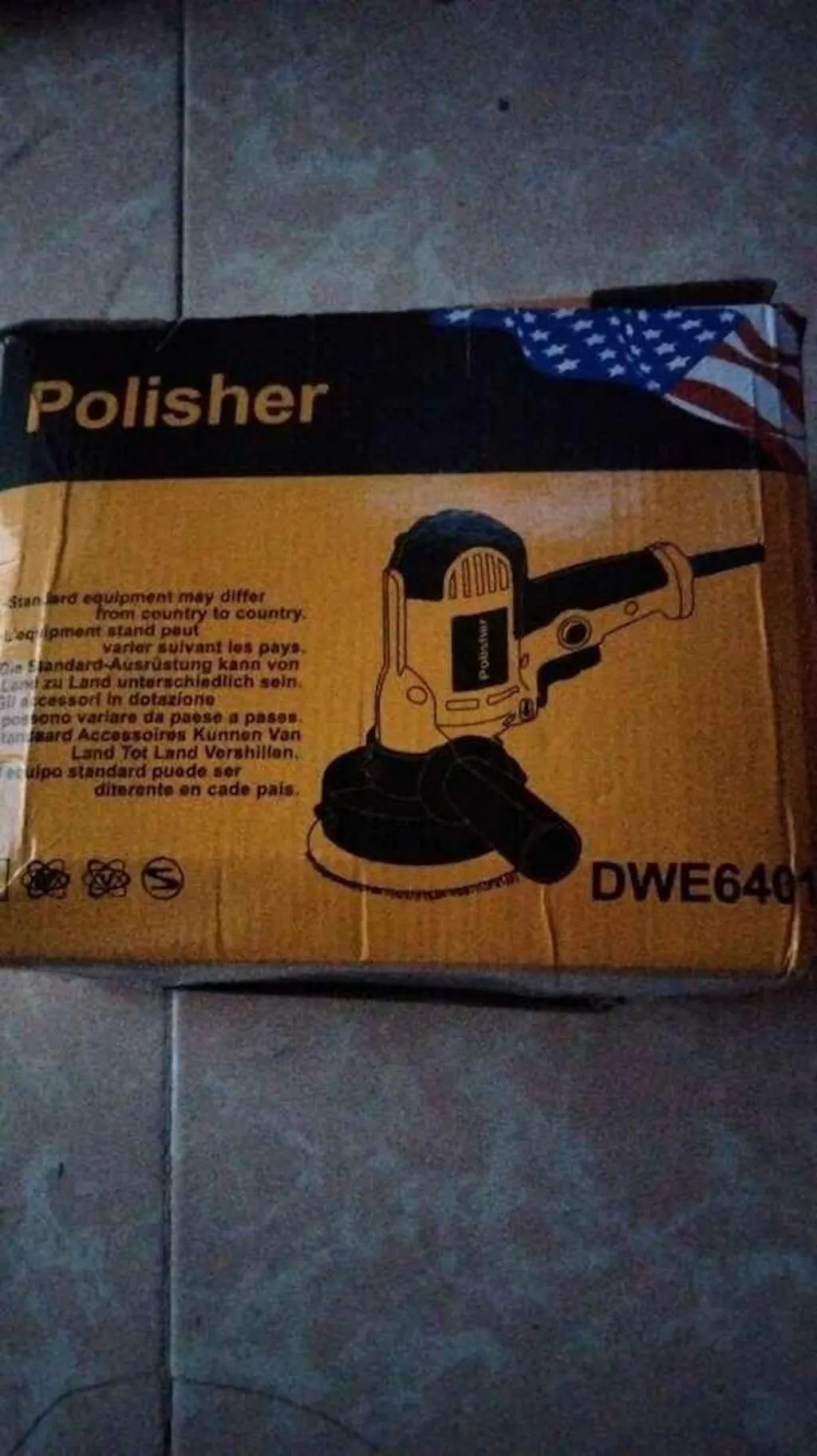 Pulidora y Lijadora 700w Para Madera Hormigón y Encerado Auto