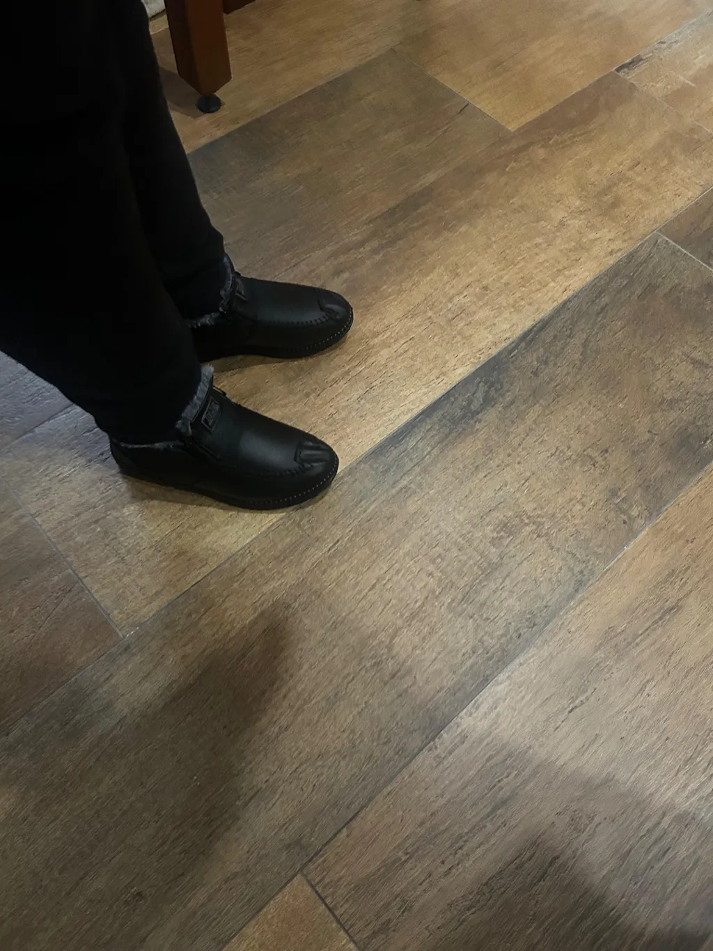 Botines Abrigados con Forro Afelpado - Símil Cuero para Invierno