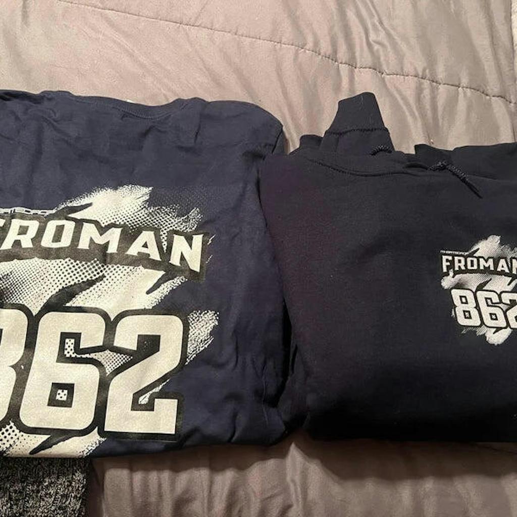 Custom Moto Flame Shirt