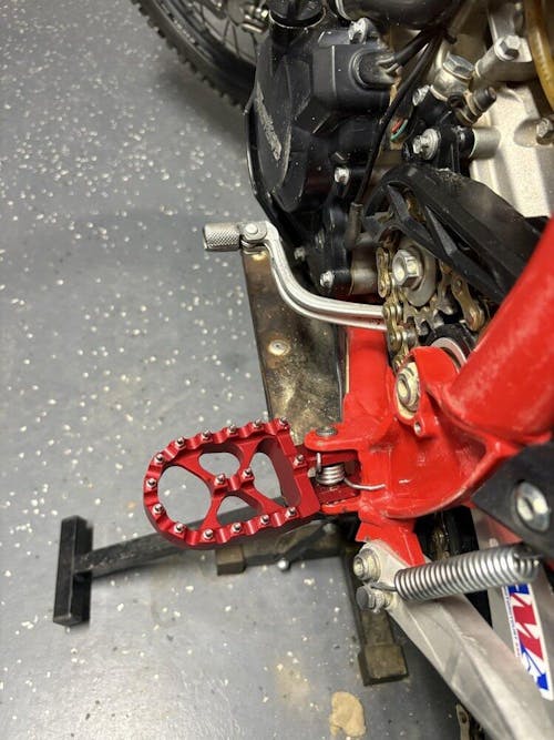 MX Billet Footpegs Footrest for Beta RR350 / RR390 / RR430 / RR480 Race Edition / RR-S 350 / RR-S 390 / RR-S 430 / RR-S 500 2020-UP