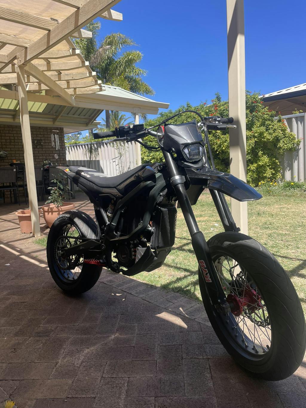 Aluminum Front Rear Spoke Wheel Rim Hub Sets for Sur-Ron Ultra Bee