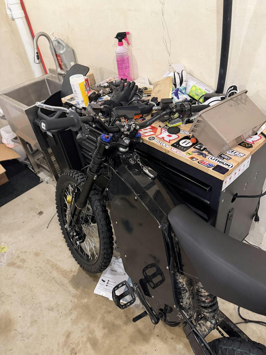 Front Rear Brake Lever Kit Cylinder Pump Assembly for Sur-Ron Ultra bee