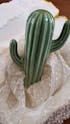 Ceramic Cactus Ornament – Modern Green Decorative Sculpture for Home & Office