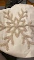 Winter & Christmas Embroidered Tufted Pillow Cover