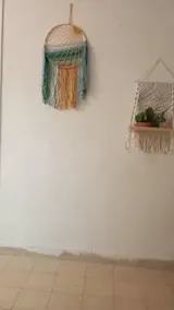 Sunrise & Sunset Woven Boho Cotton Tapestry