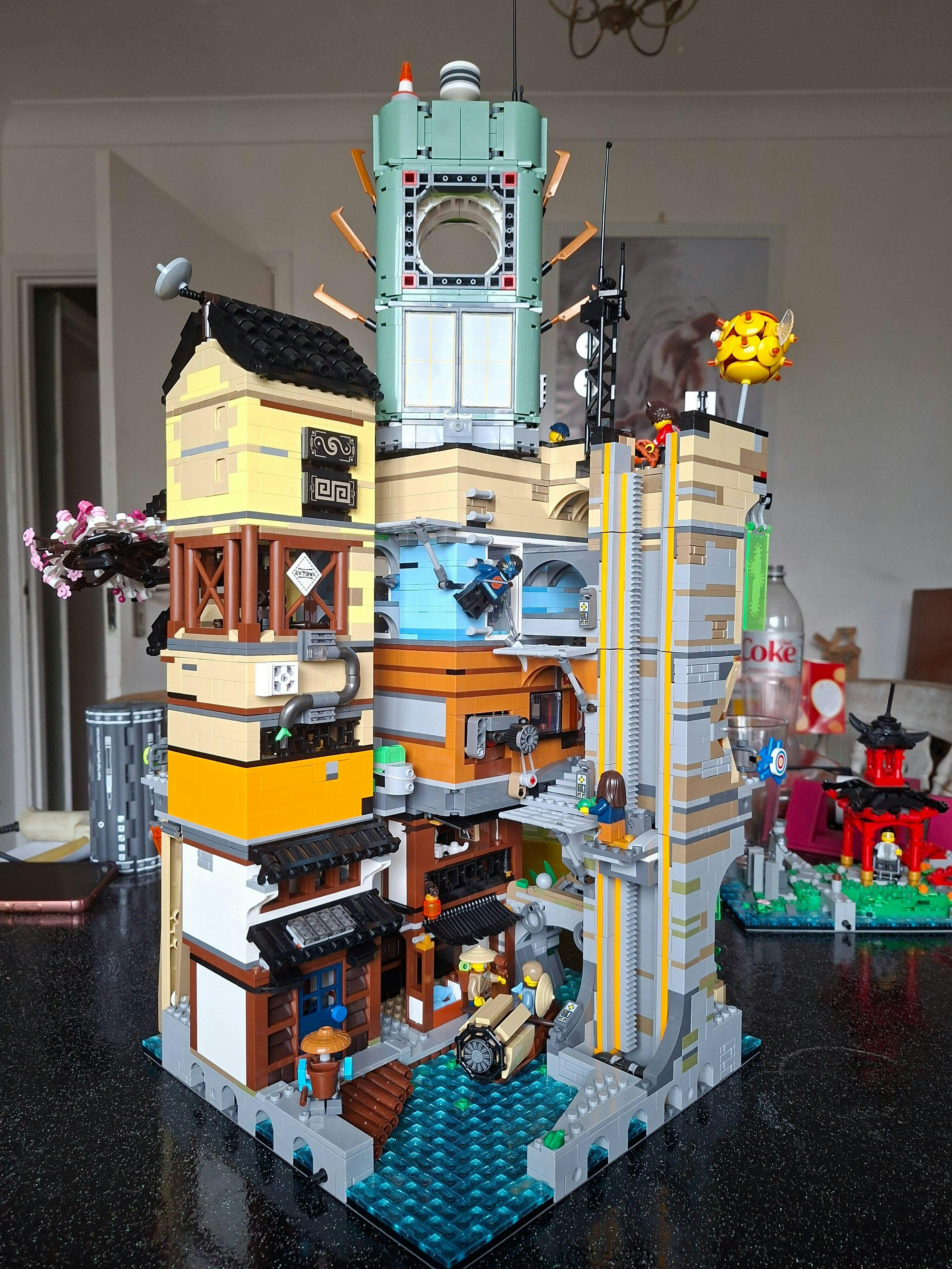 小物 Liela shop Ninja City MOC 06066 compatible 70620 - My Building Blocks Shop