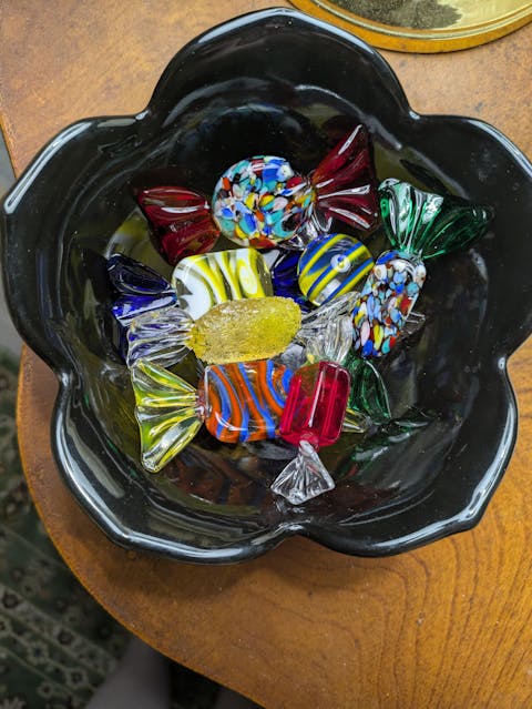 Murano Glass Candy, Classic, Set of 3, 5, or 10 Candies