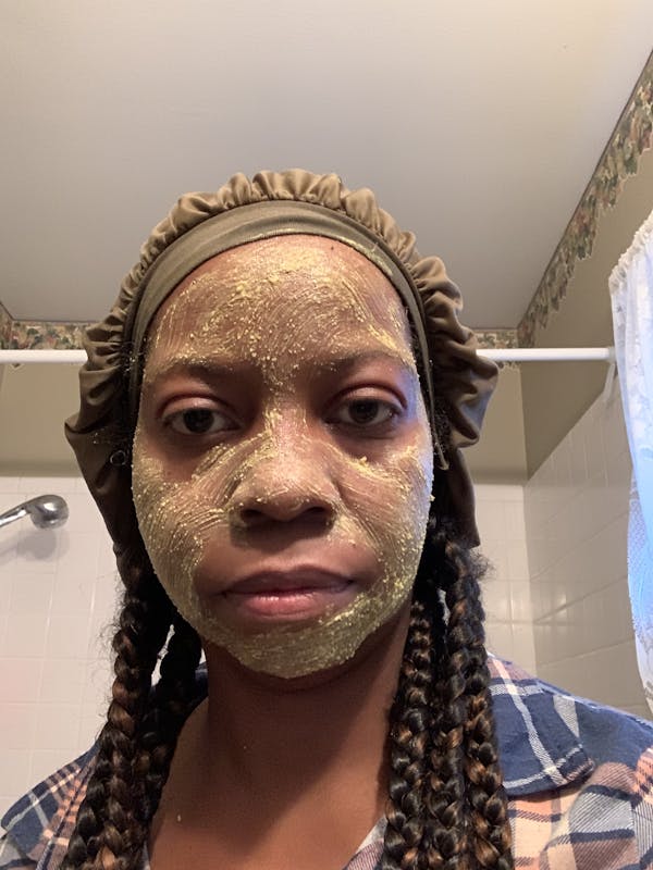 Glow Skin Brightening Face Scrub