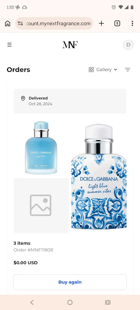 My Next Fragrance